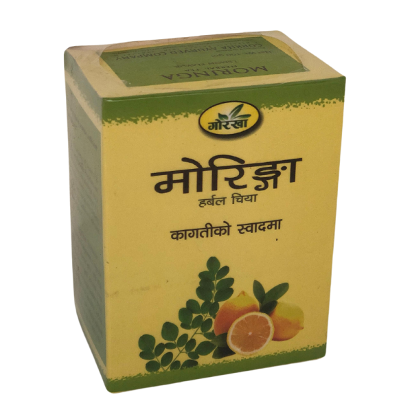 Gorkha Moringa Herbal Tea Lemon Taste - 100gm